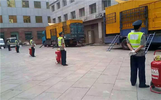 武隆租赁发电机案例