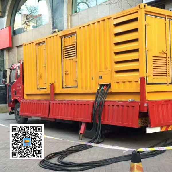 武隆静音发电机出租