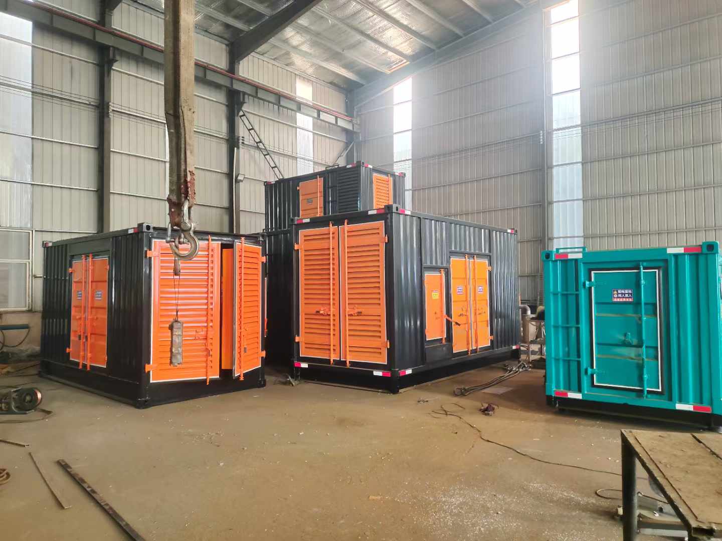 武隆500kw柴油发电机组可以带动多少功率设备？